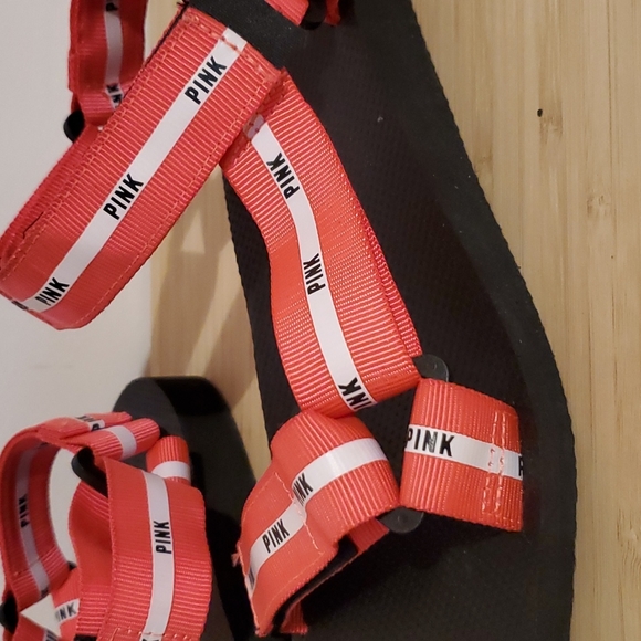 PINK velcro sandals - Picture 3 of 5